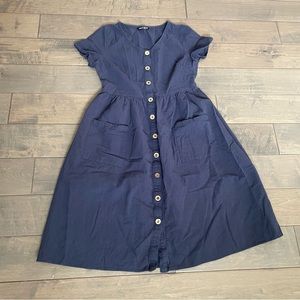 SHEIN Blue Navy Dress size M